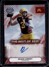 2025 Bowman Best University Drake Lindsey The Auto Autograph #BOA-DLI
