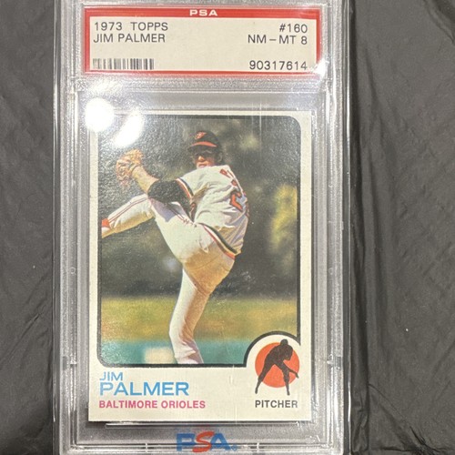 1973 Topps Jim Palmer #160 card