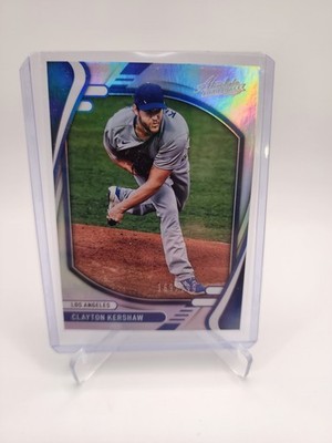 2022 Panini Absolute Baseball Calyton Kershaw /199 #49 Los Angeles Dodgers 