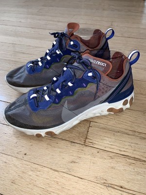 Nike React Element 87 Men's 9 Dusty Peach-Running Shoe AQ1090-200
