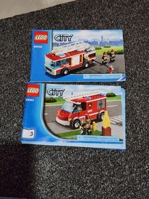 Lego City 60004, 60002, 60023, 60057, 60102  Instructions / Manual only Lot