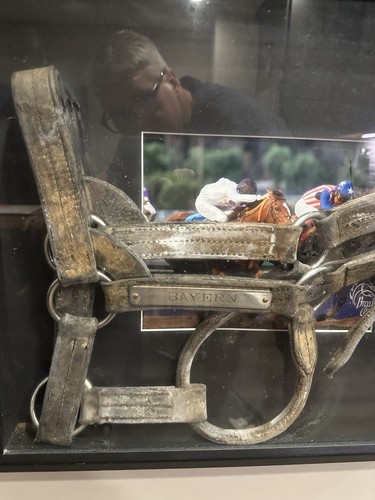 Bayern Halter And Signed Ticket with lanyard And Program- Breeders Cup Champ
