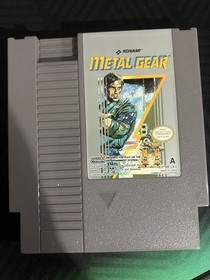 Nintendo NES Metal Gear Boxed with Manual P130
