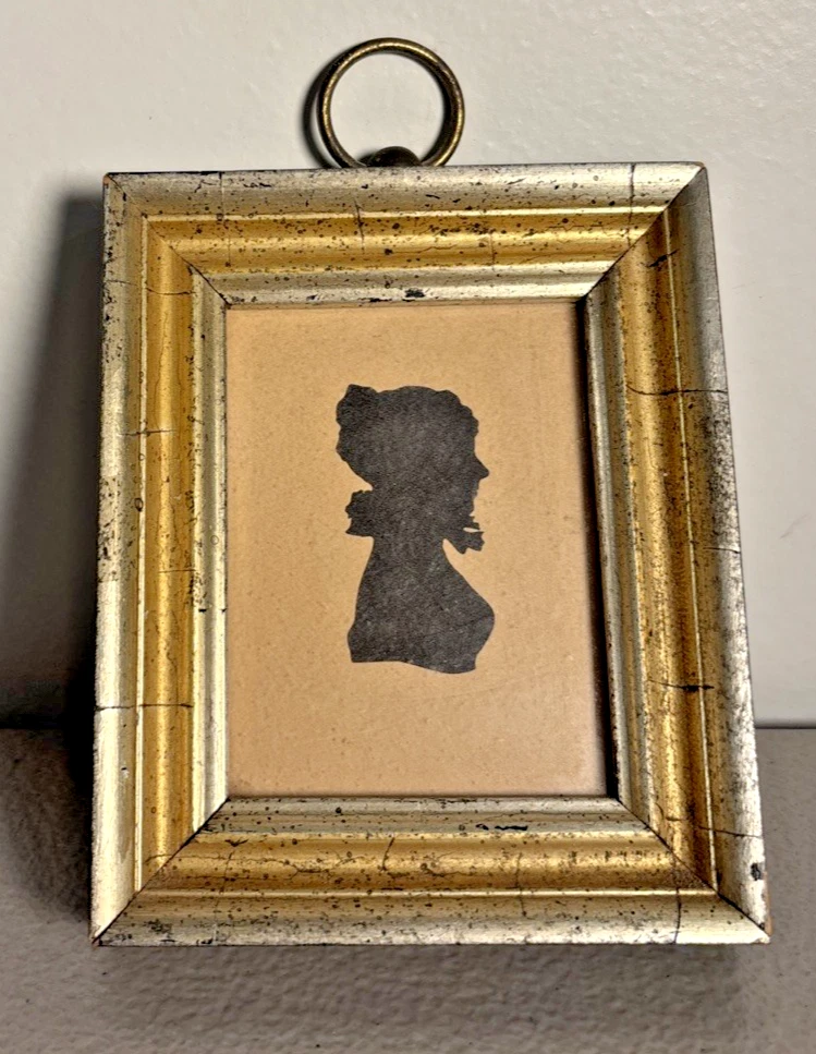 Antique Silhouette In Antique Picture Frames for sale | eBay