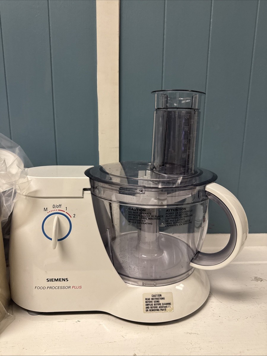 SIEMENS Kitchen Food Processor MK 51000 US With Accessories EUC | eBay