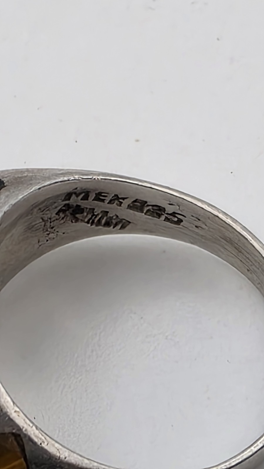 Sterling Silver 925 Ring Multi-Stone Ring Size 8.… - image 9