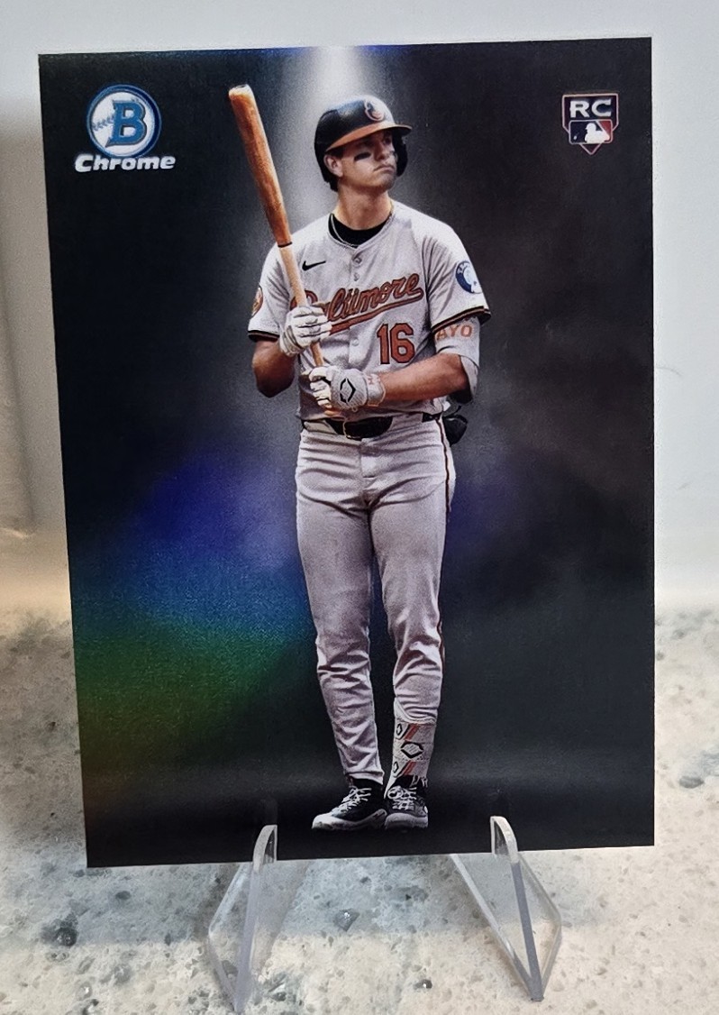 2025 BOWMAN CHROME COBY MAYO SPOTLIGHT RC SSP BS-13