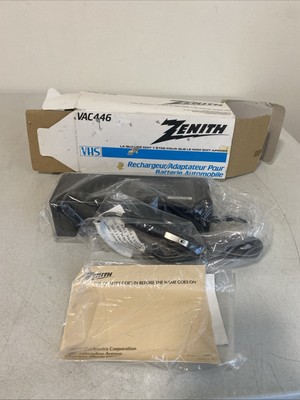 Zenith VAC446 Camcorder Battery Charger Car Adapter Accessory