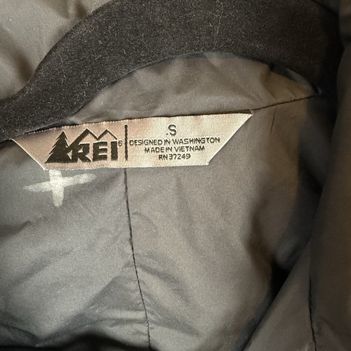 REI Pertex Quantum Eco Vest Mens Small Black Quilt Primaloft Puffer Lightweight - Picture 4 of 7