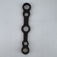 Ken Tool 6pt & 8pt Auto Oil Drain Plug Wrench Tool G-30 Cast Iron Mechanic VTG