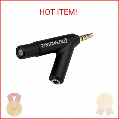 Dayton Audio iMM-6 Calibrated Measurement Microphone for iPhone, iPad Tablet and