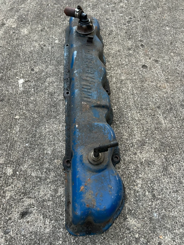1965-1979 "Power By Ford" F100 F150 F250 240 300 Valve Cover 6 Cylinder, Used OE - Image 3 of 4