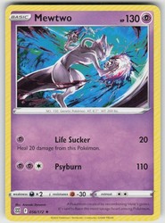 Mewtwo 056/172 Brilliant Stars Regular Rare