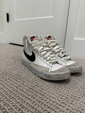 Nike Size 6 Mens White/Black Blazers