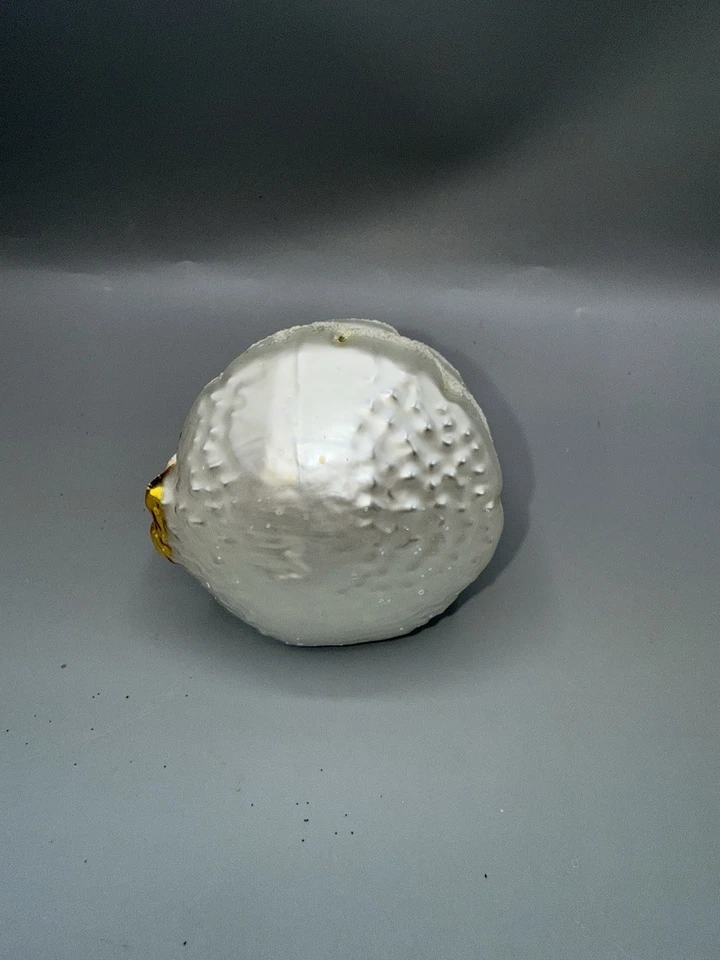 Christopher Radko Pequeño Iglú Esquimal Vidrio Soplado Adorno De Colección 1992 Foto 3 de 4