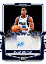 2024-25 Panini Donruss Optic #SS-GOT Signature Series Jazian Gortman RC Auto