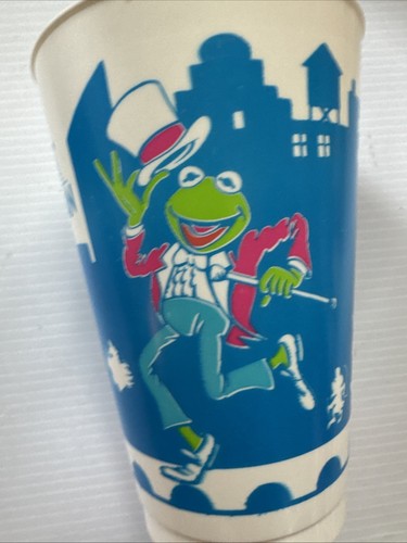 Fritos 1984 The Muppets Take Manhattan Promotional Plastic Cups Set Of 4 Kermit - Picture 7 of 15