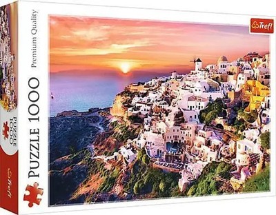 Sonnenuntergang über Santorini (Puzzle) Spiel In Spielebox 10435 2021 Trefl