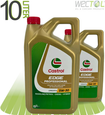 2 x 5 L Castrol Edge Professional Longlife 3 5W-30 VW 504 00 507 00 10 Liter