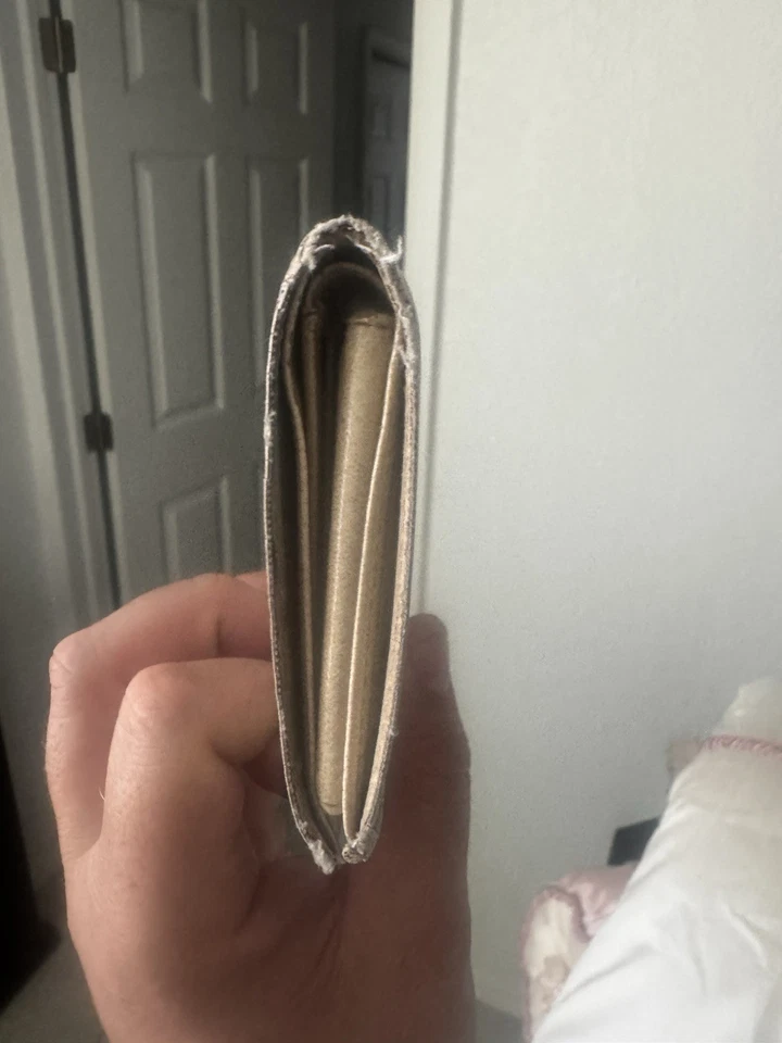 Подлинный мужской бумажник двойного сложения Louis Vuitton Azur Damier  - Изображение 3 из 4