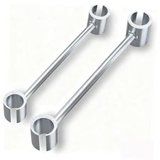 Door Hinge Adjustment Tool Set, 2 Pack Double-Ended Flag Door Hinge Wrench 
