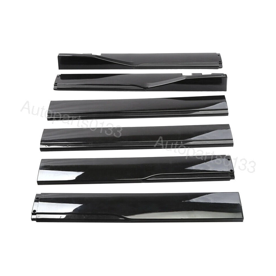 86.6''/2.2M Side Skirt Extension Spoiler Rocker Panels Lip For Chrysler 300 SRT8 — 第 4/4 张图片