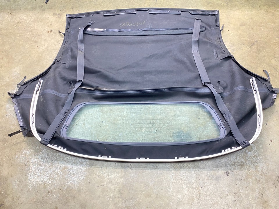 03-08 BMW E85 Z4 Roadster Convertible Rear Top Back Heated Glass Window ...