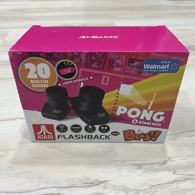 AtGames Flashback Blast! Atari & Pong Hits - Retro Gaming System w/ 20 Games 