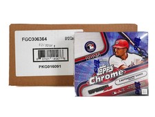 2025 TOPPS CHROME UPDATE SERIES BASEBALL HOBBY JUMBO 8-BOX SEALED CASE