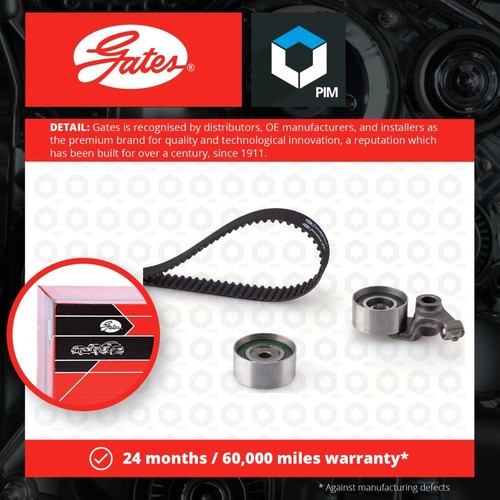 Timing Belt Kit fits TOYOTA RAV4 CLA2 2.0D 01 to 05 1CD-FTV Set Gates Quality
