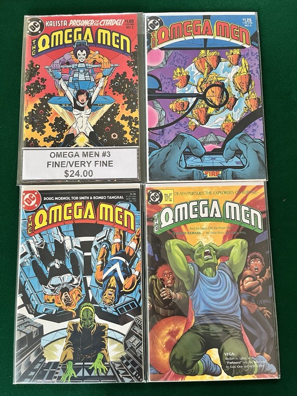 Omega Men #3, 5, 20, 37 Lobo + Justice League International #19 Superman 30 F/VF