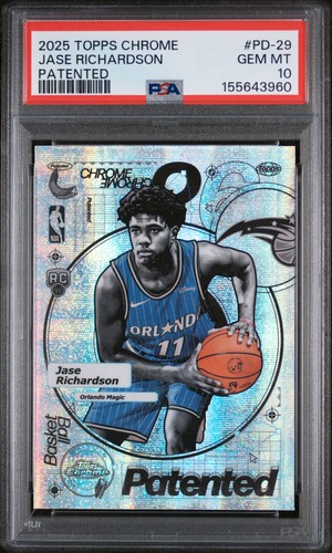 2025 Topps Chrome Jase Richardson Base (PSA 10)