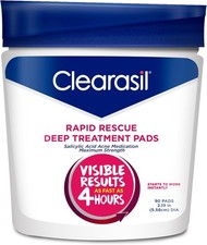90 Count, Maximum Strenght with 2 Salicylic Acid Acne Treatment Medicine, Rapid