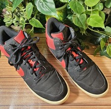 Nike Court Borough Mid Black Action Red for Sale | Authenticity