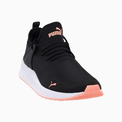 PUMA Pacer Next Cage Sneakers Black and Peach Colorway Size 10.5 Women s New