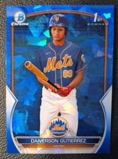 2023 Bowman Chrome Sapphire Edition - Prospects Daiverson Gutierrez #BCP-154...