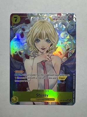 Stussy (Alternate Art) Alt Art OP13-110 Carrying on His Will Foil