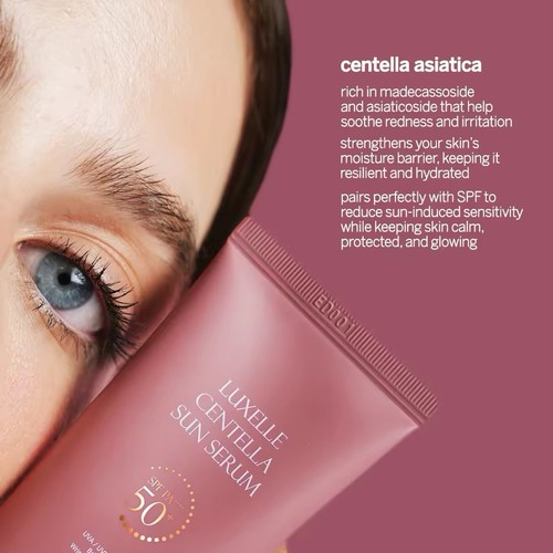 Luxelle Centella Sun Serum SPF 50+ PA++++ (50ml) - Picture 2 of 6