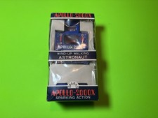 L K APOLLO 2000X WIND UP ASTRONAUT TOY ROBOT W/ ORIGINAL BOX  L K