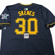 Paul Skenes Signed Pirates Jersey With Inscription Autographed W/COA #30