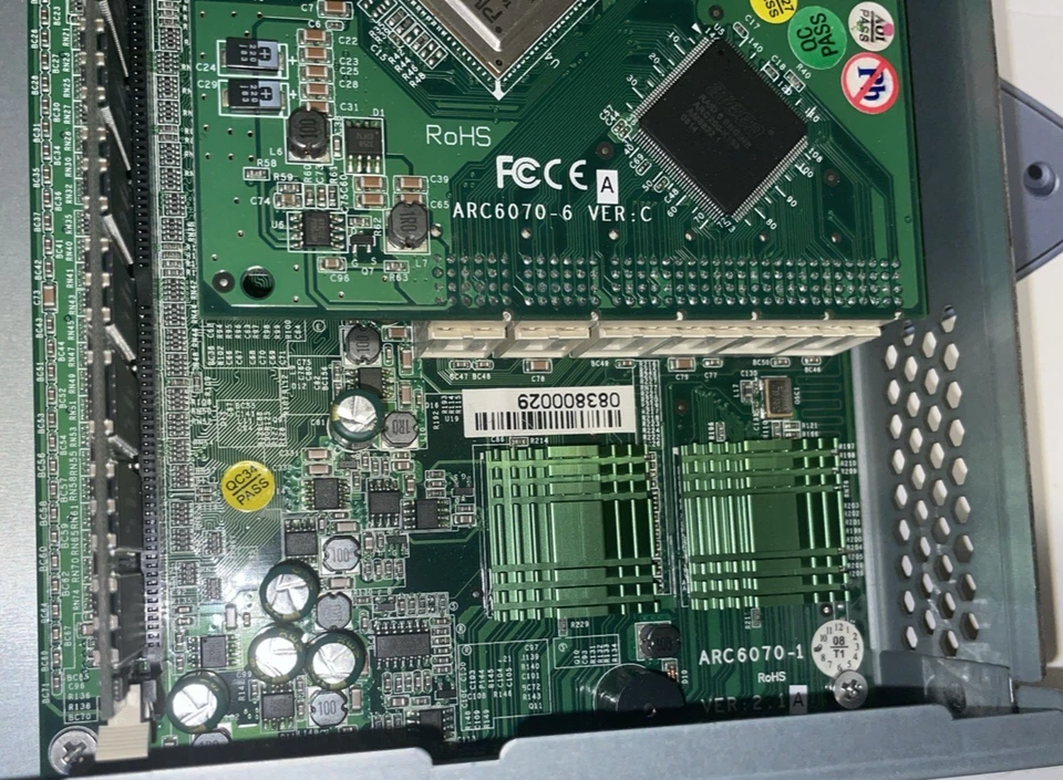 Jetstor 712F V2 Controller Module ARECA ARC6070-1 Ver: 2.1A - Image 4 of 4