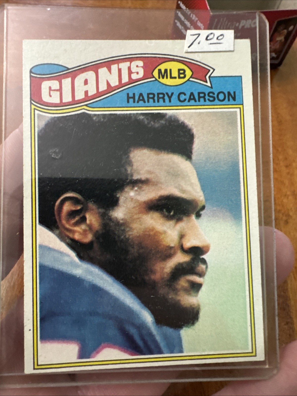 1977 Topps #146 Harry Carson RC Rookie Card EX Or Better