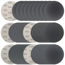 6 Inch 50 Pcs Wet Dry Sanding Discs Hook and Loop, 320 400 600 800 1000 Assorted