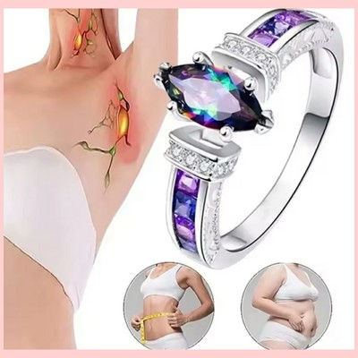 Magnetic Health Ring Magnet Schlankheits Ring Abnehmen Gewichtsverlust Therapie 