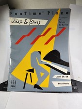 FunTime Jazz  Blues Level 3A-3B Faber Piano Adventures VG B5
