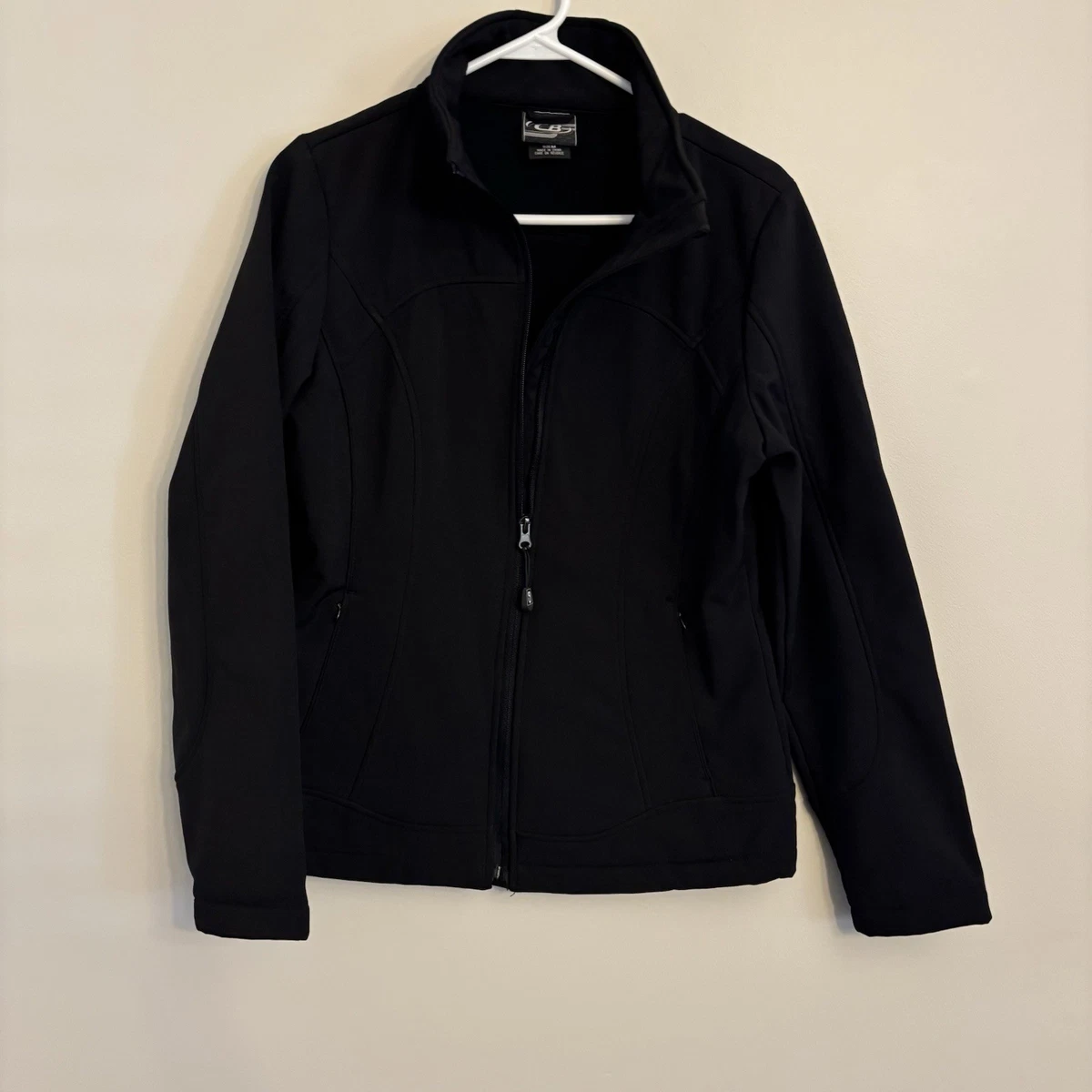 CB Sports Coats, Jackets & Vests Black Polyester Outer Shell for