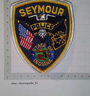 Indiana Seymour Police Department US USA Patch Polizei Abzeichen Sheriff
