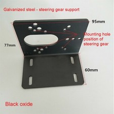 Servo Mounting Bracket Servo Mount Steel Plate w/Screws For High Torque Servo