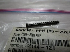 Toro 32144-121 Lawnmower PPH Screw for 20010, 20023, 20045, 20652, 20804