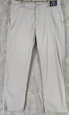 Hollister Pants Mens XXL Gray Epic Flex Slim Straight Tech Chino Dad  Casualcore